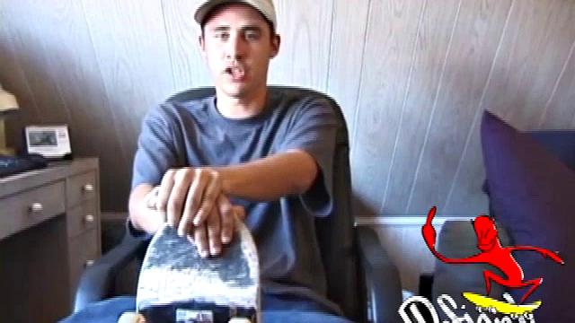 This 21 year old skater boy leans back on a sofa and rubs his bulge through some pretty heavy jeans and then, after unzipping, through the fly of his boxers. Getting stiffer, Mark shows off his nice boner while staring into the camera.