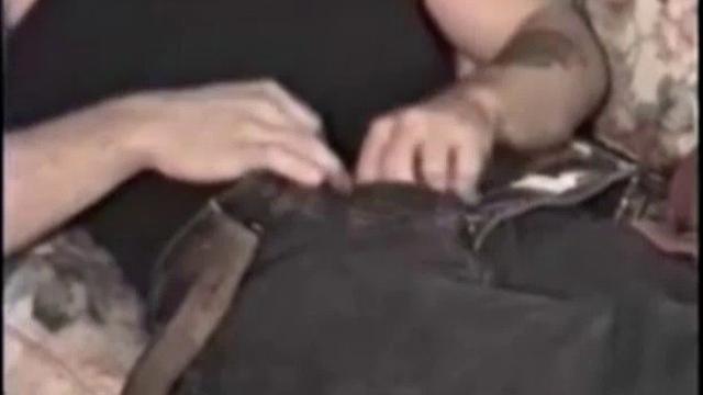 Rugged and good looking Tim gets a visit from hairy and well hung Larry. It doesn't take long and these two are naked, getting it on.