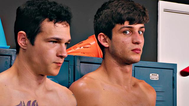 NextDoorStudios - Hunks Caught By Coach Are Drilled