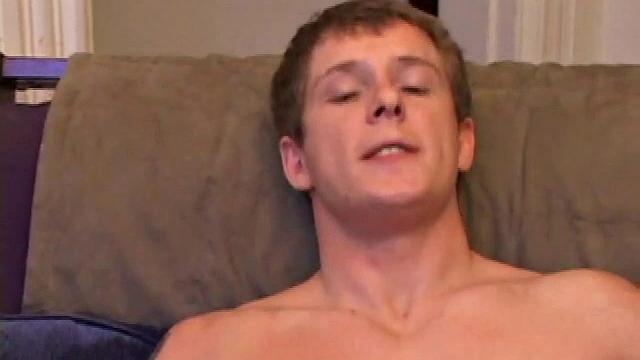 Tommy Jerks Off On Sofa