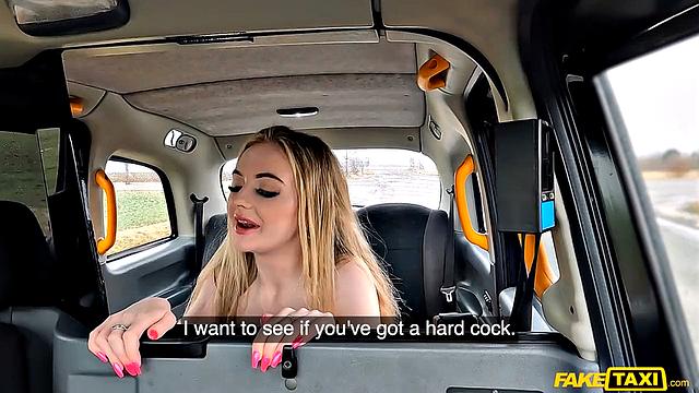 Brit Squirting in the Backseat