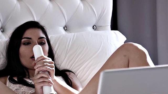 Housewife gives blowjob and gets dominated by her man