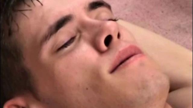 After a college beer party, Adon hooks up with his friend Frances for some hot sex. He shoves his uncut down Frances' throat and face fucks him. Then Frances pushes Adon face down onto the floor.