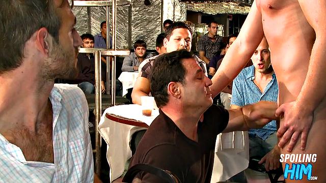 Real stripper party with deepthroating