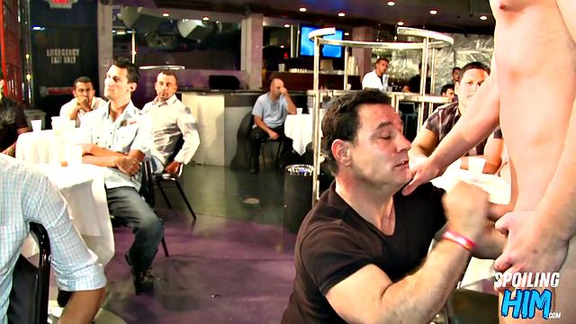 Real stripper party with deepthroating