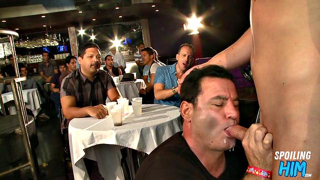 Real stripper party with deepthroating