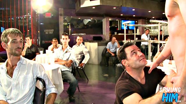 Real stripper party with deepthroating