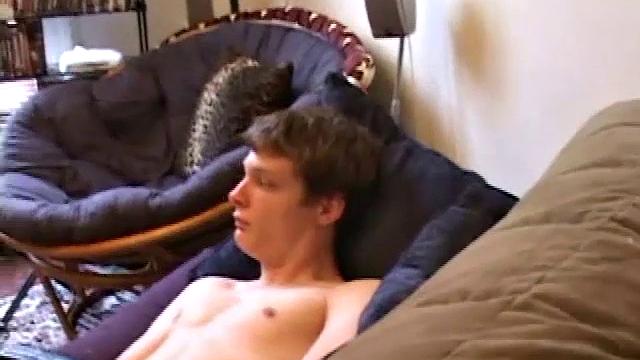 Lee Parker is an adventurous young guy. He's right at home, as he gets his cock's attention by man handling it, while keeping an eye on the straight porn video.