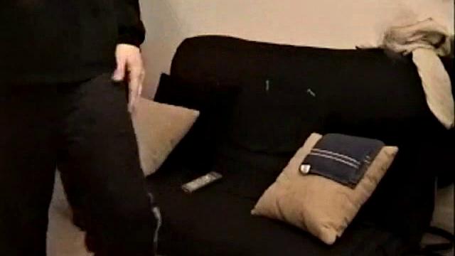 Straight Boy Stroking His Meat