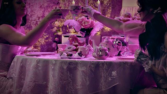 TRANSFIXED - Horny Farm Owner Lola Morena & Her Scarecrow Ariel Demure Fuck Mira In The Barn