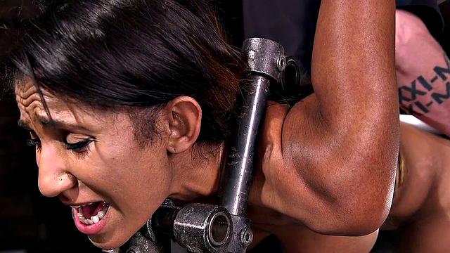 BDSM Asian sub fucked with toys by master till climax