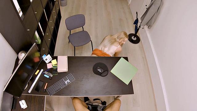 LOAN4K. Passionately fucking wet pussy, loaner considers the offer