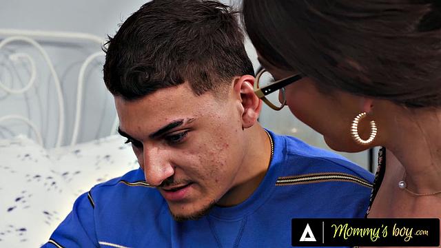 MOMMY'S BOY - Caring PAWG MILF Katrina Colt Spreads Her Legs To Let Stepson Experiment Anal Sex