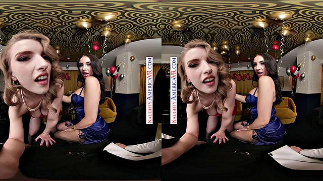 Мелисса Стрэттон и Октавия Ред отмечают 2024 жарким сексом и шутят про свои желания на год вперед.