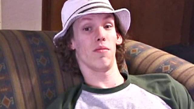 RJ Jerks Off With Dildo