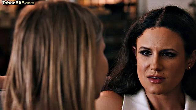 Stepmom and daughter sharing dick