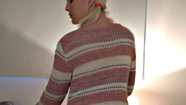 Petite hostel babe sharing BBC with curvy MILF