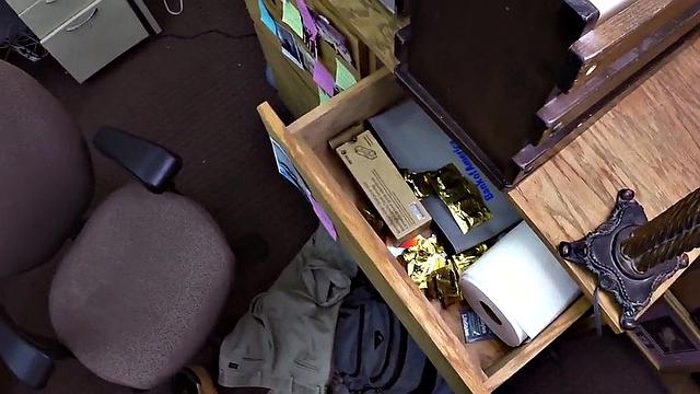 Doggystyled 21yo babe got facial in office POV