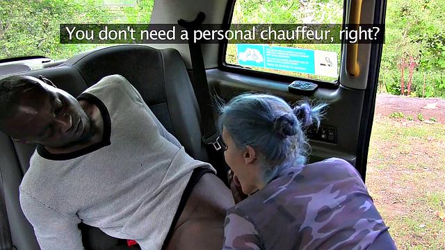 Watch Emo Chick in Anal Cab Get Pounded Hard with Her Bald Pussy and G-string in High Heels and Booties