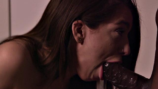 IR anal deepthroating teen asslicked before anal by BF