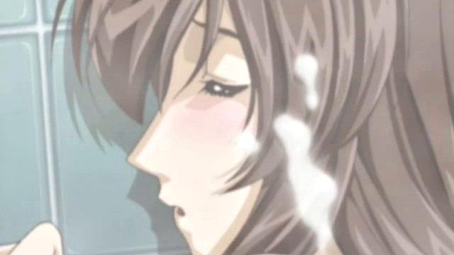 Hentai Sex Hot Couple Eats Wet Pussy in Shower