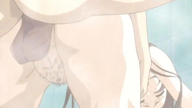 Hentai Sex Hot Couple Eats Wet Pussy in Shower