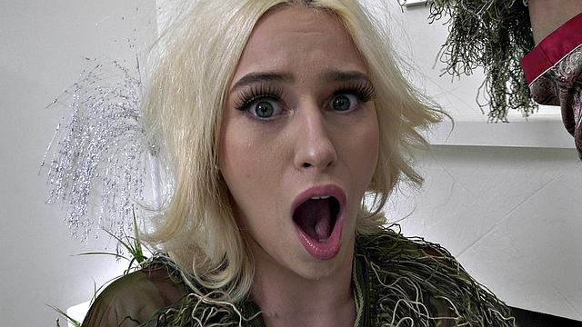 Petite Blonde Spinner Kiara Cole Pounded Hard by Her Friend's Man