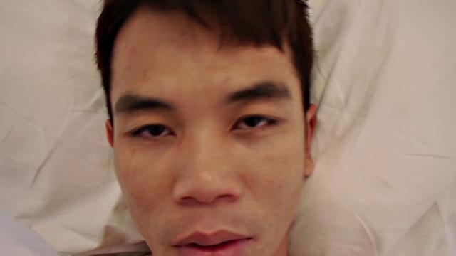 POV gaydaddy fucks amateur twink after asslicked