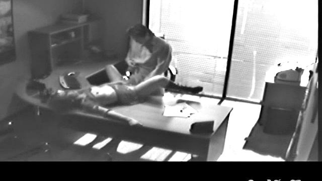 Slutty secretary fucked by fat boss