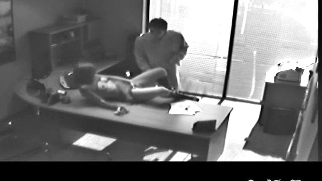 Slutty secretary fucked by fat boss