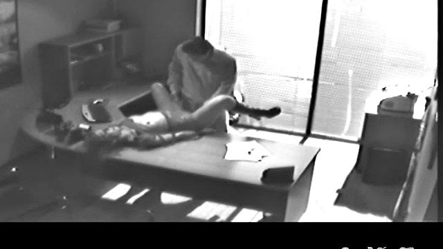 Slutty secretary fucked by fat boss