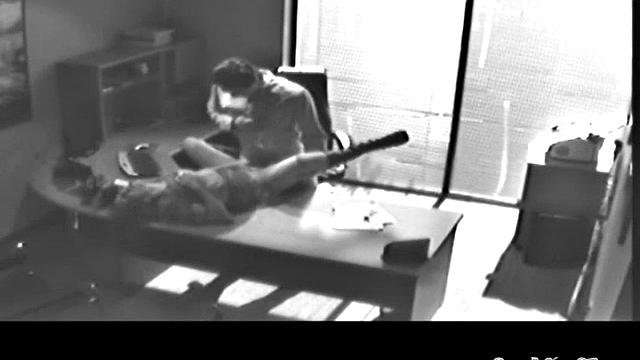 Slutty secretary fucked by fat boss