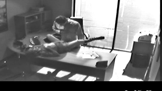 Slutty secretary fucked by fat boss