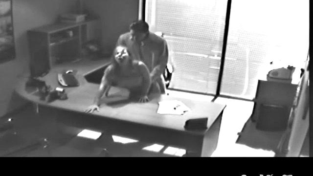 Slutty secretary fucked by fat boss