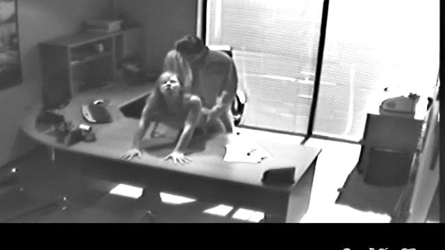 Slutty secretary fucked by fat boss