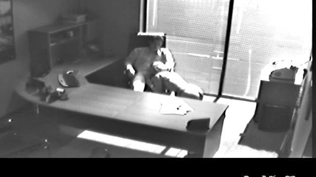 Slutty secretary fucked by fat boss