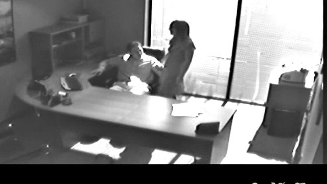 Slutty secretary fucked by fat boss