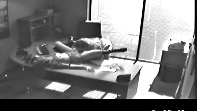 Slutty secretary fucked by fat boss