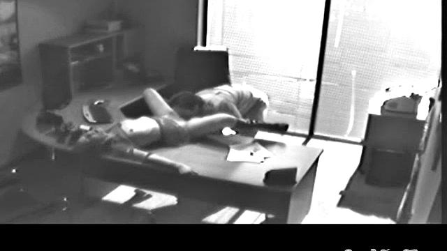 Slutty secretary fucked by fat boss