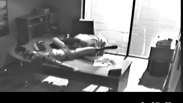 Slutty secretary fucked by fat boss