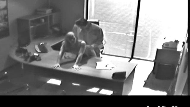 Slutty secretary fucked by fat boss