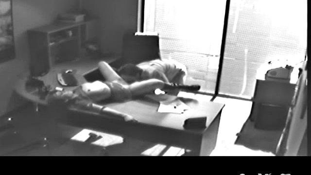 Slutty secretary fucked by fat boss