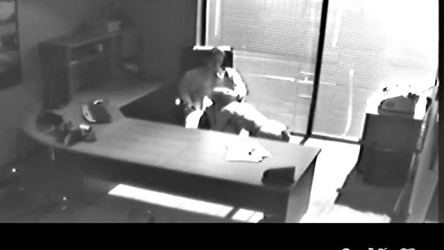 Slutty secretary fucked by fat boss