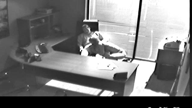 Slutty secretary fucked by fat boss