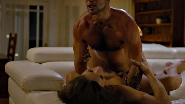 Wild trans fucks perverted guy in ass doggystyle