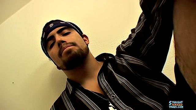 Horny, Manly, Straight Thug's Thick Cum - Spanky