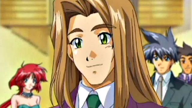 Busty anime teen gets hairy pussy fucked