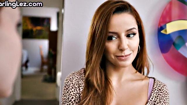 Lesbian ginger babe pussyeaten and rimmed by GF