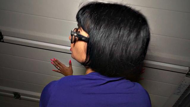 Public sex Alternative babe with POV fuck