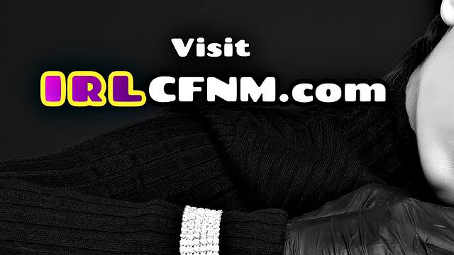 CFNM amateur babe gives ladder to worker in uniform